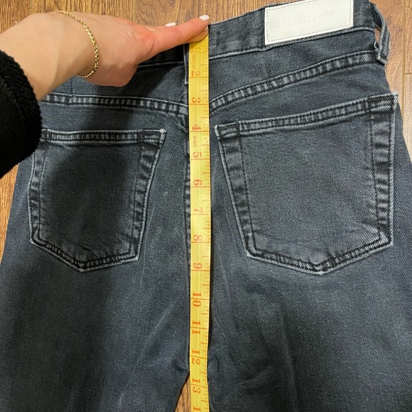 RE/DONE Originals High Rise Ankle Crop with Stretch Jeans - Picture 9 of 9